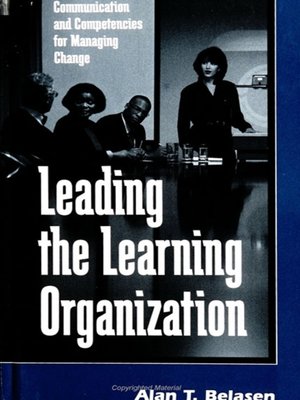 cover image of Leading the Learning Organization